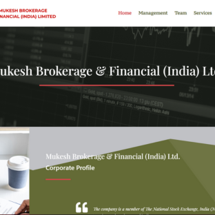 Mukesh Brokerage & Financial (India) Ltd.